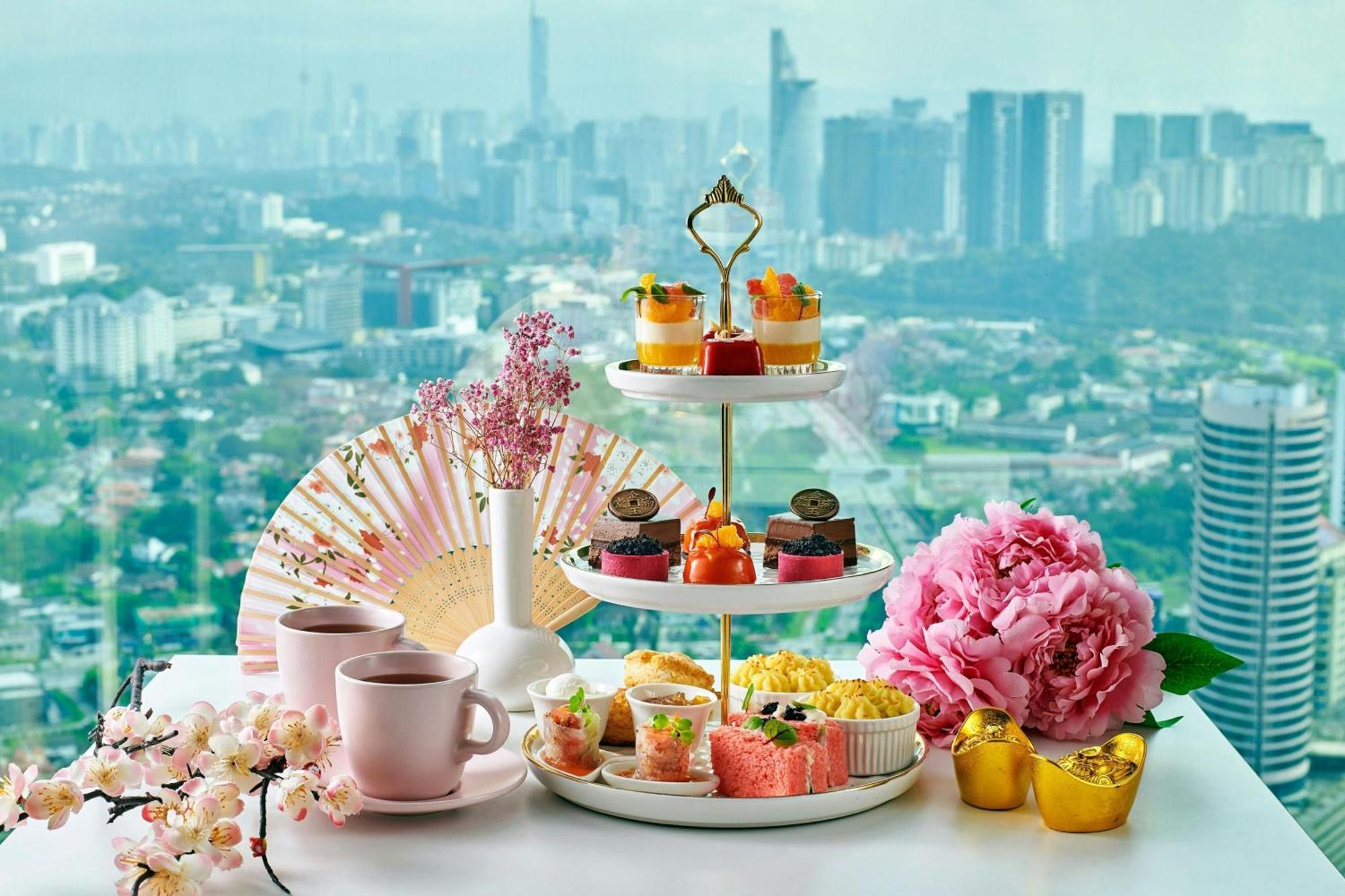Sheraton Petaling Jaya Hotel Ngoại thất bức ảnh Afternoon tea at the Shangri-La Kuala Lumpur